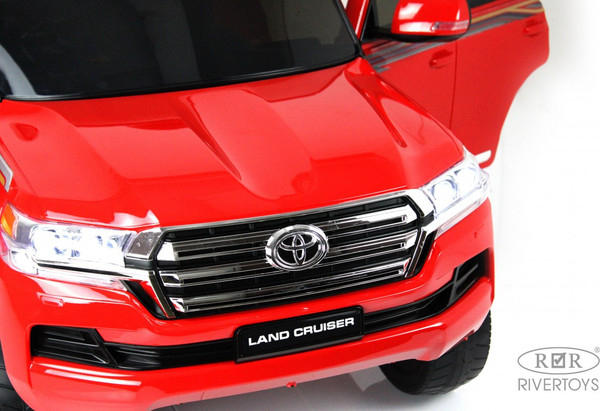 Детский автомобиль RiverToys Toyota Land Cruiser 200 / JJ2022