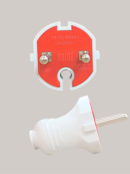 Вилка штепсельная Horoz 300.000.701