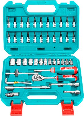 Универсальный набор инструментов TOTAL THT141462 - фото