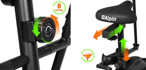 Эллиптический тренажер Alpin Sante X-172