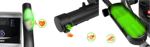 Эллиптический тренажер Alpin Sante X-172