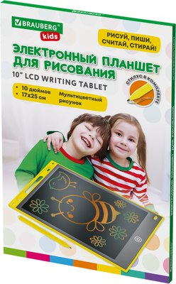 Электронный блокнот Brauberg Kids. Планшет / 665302