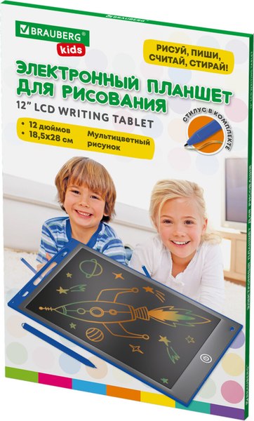 Электронный блокнот Brauberg Kids. Планшет / 665303