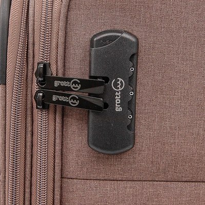 Чемодан на колесах Grott 338-1001/2-20BRW