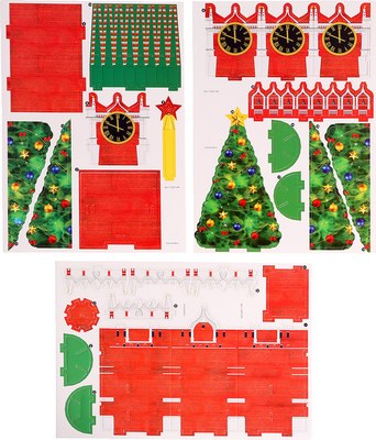 Конструктор Unicon Спасская Башня 3D / 10367189