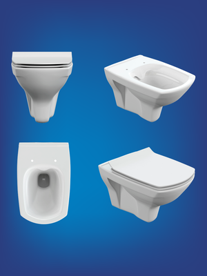 Унитаз подвесной Cersanit Carina New Clean On с инстал. Link Pro