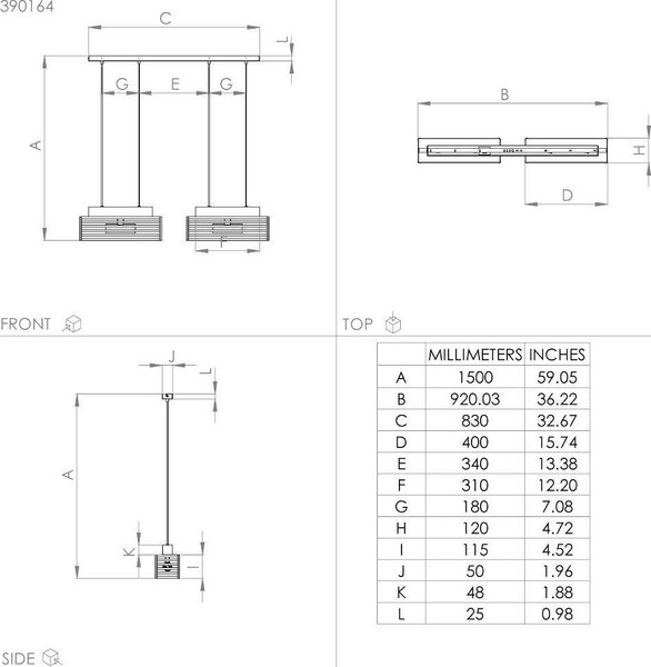 Люстра Eglo Cidraz 390164