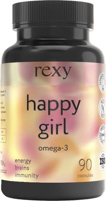 Жирные кислоты Rexy Happy girl Омега-3 - фото