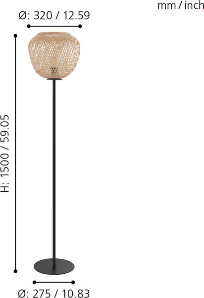 Торшер Eglo Dembleby 43264