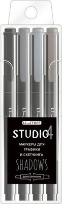 Набор маркеров Listoff Studio. Shadows / НМД40043 - фото
