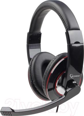 Наушники-гарнитура Gembird MHS-001 - фото