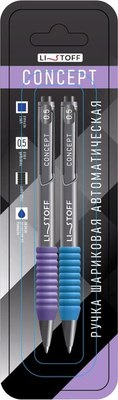 Набор шариковых ручек Listoff Concept / РША20093 - фото