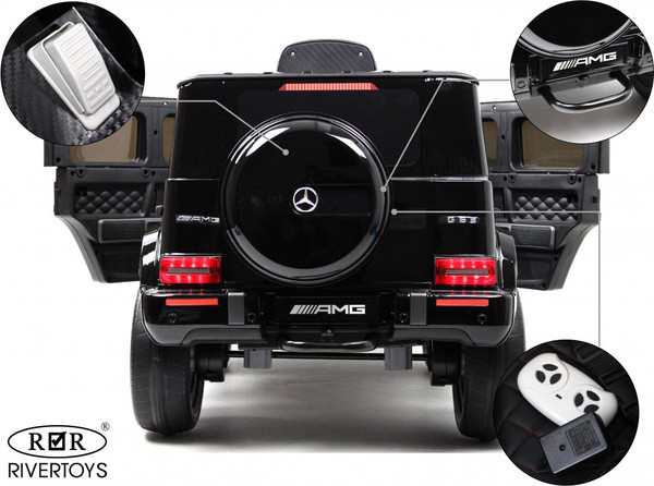 Детский автомобиль RiverToys Mercedes-Benz G63 4WD / K999KK