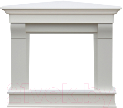 Портал для камина Смолком Albion Corner V23 (белый/ваниль) - фото
