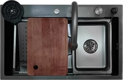 Мойка кухонная со смесителем Wisent WG37546ВD