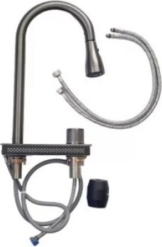 Мойка кухонная со смесителем Wisent WG37546ВD