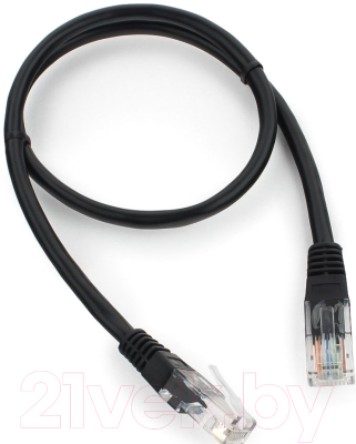 Кабель Cablexpert PP12-0.5M/BK