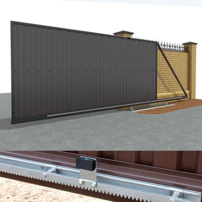 Рейка для ворот Строй Свой Мир RACK-8 Зубчатая