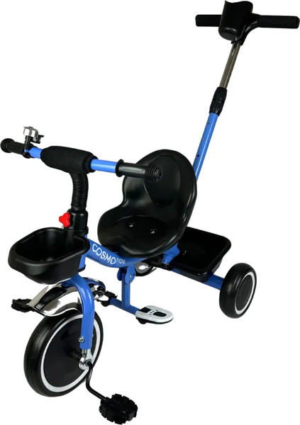 Трехколесный велосипед с ручкой CosmoRide SX-00BL - фото