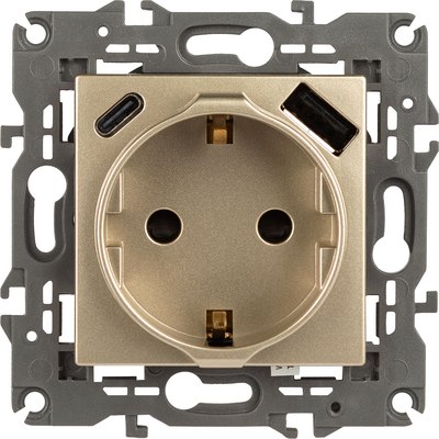 Розетка ЭРА Elegance 14-4108-04 / Б0067740 - фото