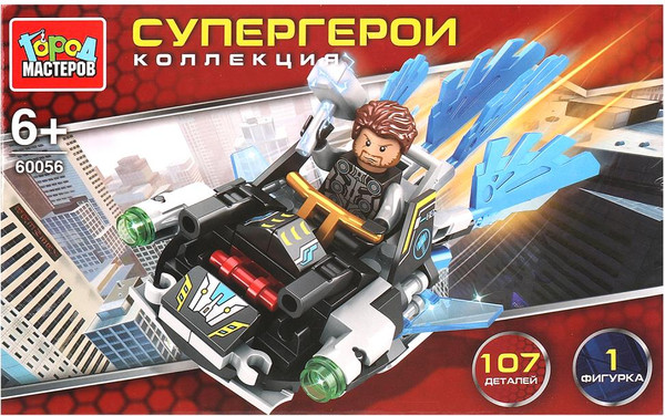 Конструктор Город мастеров Супергерои / 60056-ZH - фото