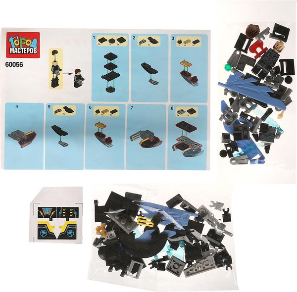 Конструктор Город мастеров Супергерои / 60056-ZH