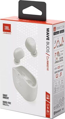 Беспроводные наушники JBL Wave Buds / WBUDSWHT