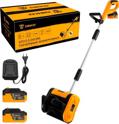 Снегоуборщик аккумуляторный Deko ST212-5 / 083-4442 - фото