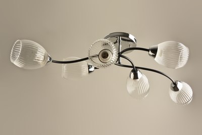 Потолочный светильник Mirastyle BL-7625/6 CR+BK