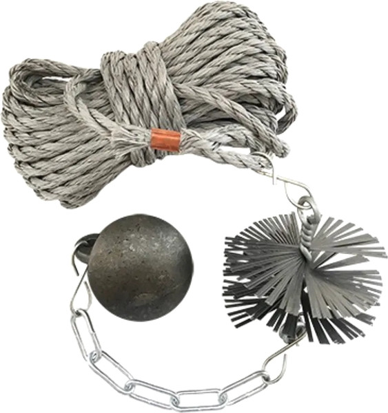 Набор для чистки дымохода Везувий Трубочиста д.120 - фото