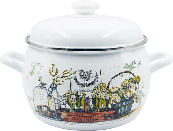 Кастрюля Лысьвенские эмали Винтаж 4216АП2/4 - фото