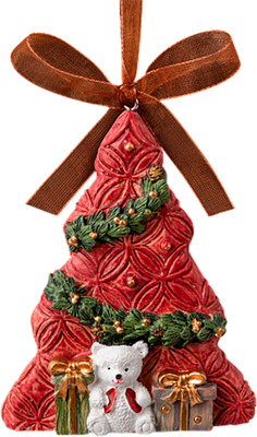 Елочная игрушка Erich Krause Decor. Елочка с подарками / 62303 - фото