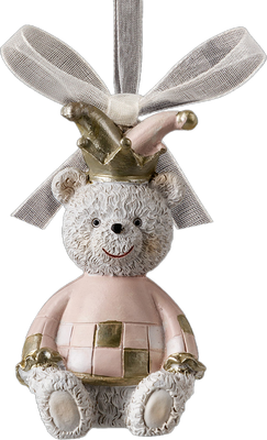 Елочная игрушка Erich Krause Decor. Королевский мишка / 62310 - фото