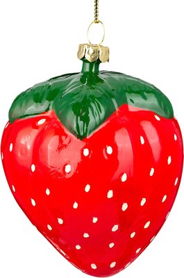 Елочная игрушка Erich Krause Decor. Клубника / 62408 - фото