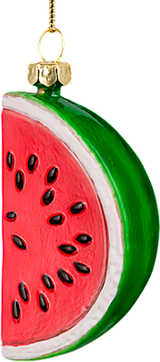 Елочная игрушка Erich Krause Decor. Арбуз / 62409 - фото