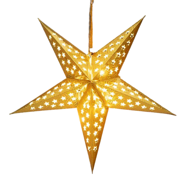 Елочная игрушка MONAMI Рождественская звезда / GO-60 - фото