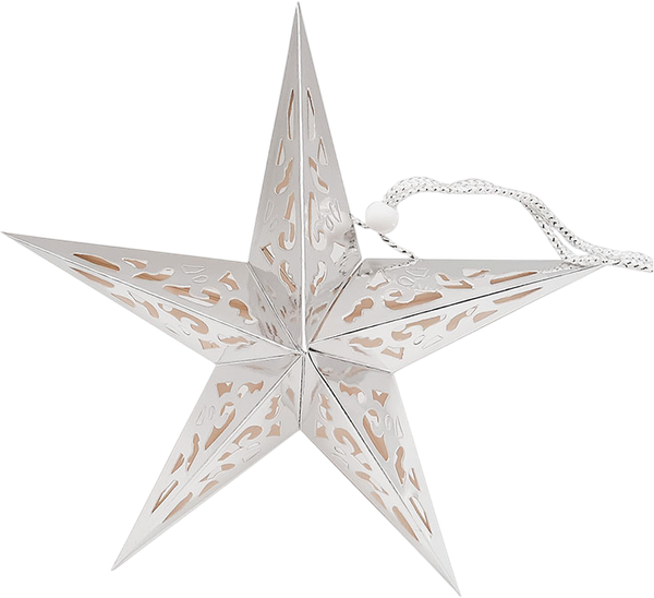 Елочная игрушка MONAMI Рождественская звезда / SI-45  - фото