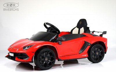 Детский автомобиль RiverToys Lamborghini Aventador SVJ / A333MP
