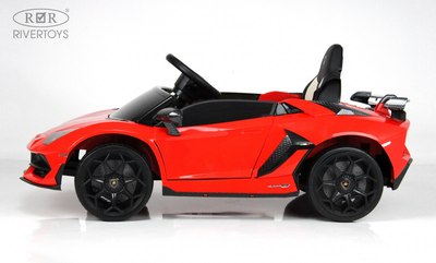 Детский автомобиль RiverToys Lamborghini Aventador SVJ / A333MP