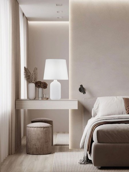 Прикроватная лампа Aitin-Pro ННБ 04-40-172 / YH2202 W