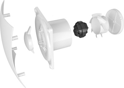 Вентилятор накладной Diciti D98 Breeze 4C