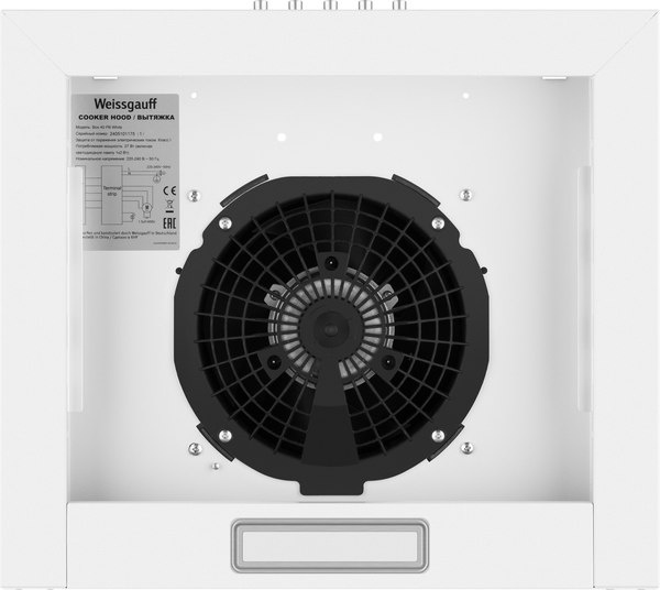 Вытяжка коробчатая Weissgauff Box 40 PB White