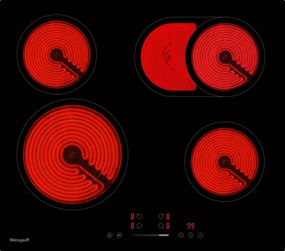 Электрическая варочная панель Weissgauff HV642BSG - фото