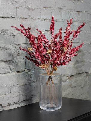 Ветка новогодняя GrandSiti 26188-5 / L30/53CM