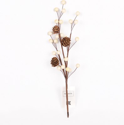 Ветка новогодняя GrandSiti 62735-5 / L33CM