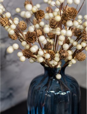 Ветка новогодняя GrandSiti 62735-5 / L33CM