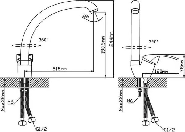 Смеситель Cronwil СД040-41