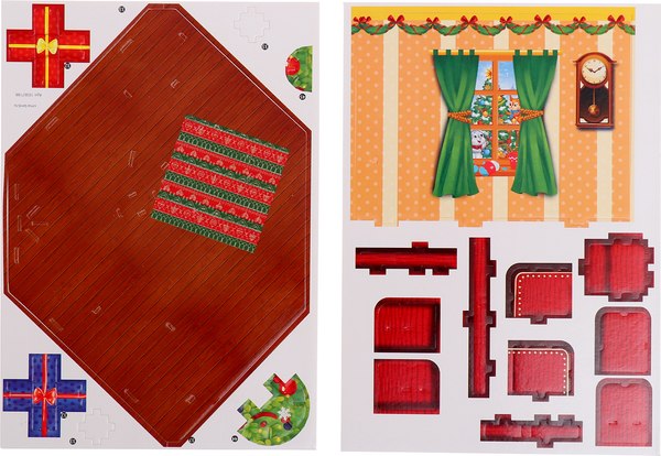 Конструктор Unicon Новогодние истории 3D / 10367188