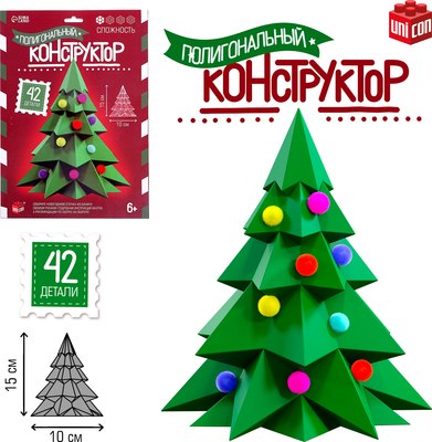 Конструктор Unicon Елочка / 10230054