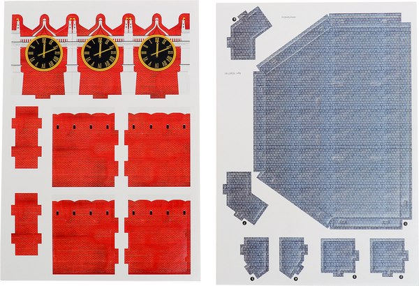 Конструктор Unicon Спасская Башня 3D / 10367191
